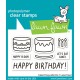 LAWN FAWN CLEAR STAMPS - CAKE IT EASY ADD-ON