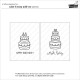 LAWN FAWN CLEAR STAMPS - CAKE IT EASY ADD-ON