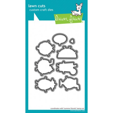 LAWN FAWN DIES - SUMMER FRIENDS DIES