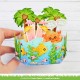 LAWN FAWN DIES - PLATFORM POP-UP WAVE WRAP AROUND DIE