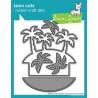 LAWN FAWN DIES - PLATFORM POP-UP PALM TREE INSERTS DIES