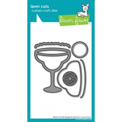 LAWN FAWN DIES - BUILD A DRINK MARGARITA ADD-ON DIES