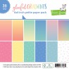 LAWN FAWN PAPER PAD GLEEFUL GRADIENTS 15X1