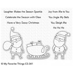 My favorite Things : SASSY SANTA CLEAR STAMPS