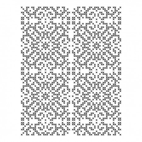 Spellbinders BETTERPRESS PLATE PETITE CRISS CROSS