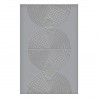 SPELLBINDERS LINED CIRCLES EMBOSSING FOLDER