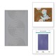 SPELLBINDERS LINED CIRCLES EMBOSSING FOLDER