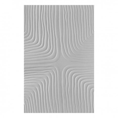 SPELLBINDERS LINED CORNERS 3D EMBOSSING FOLDER