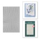 SPELLBINDERS LINED CORNERS 3D EMBOSSING FOLDER