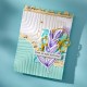 SPELLBINDERS LINED CORNERS 3D EMBOSSING FOLDER