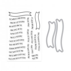 HERO ARTS BANNER DAYS STAMP & DIE