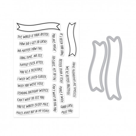 HERO ARTS BANNER DAYS STAMP & DIE