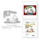 SPELLBINDERS - HOUSE MOUSE Unwrapping Memories CLING RUBBER STAMP