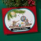 SPELLBINDERS - HOUSE MOUSE Unwrapping Memories CLING RUBBER STAMP