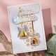 SPELLBINDERS BOW and BELL SCALLOP FRAME ETCHED DIES