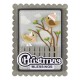 SPELLBINDERS BOW and BELL SCALLOP FRAME ETCHED DIES