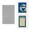 SPELLBINDERS LINEN 3D EMBOSSING FOLDER