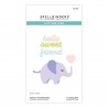 SPELLBINDERS PEANUT'S HEARTFELT HELLO ETCHED DIES