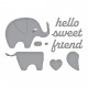 SPELLBINDERS PEANUT'S HEARTFELT HELLO