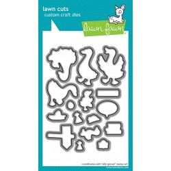 LAWN FAWN DIES - SILLY GOOSE
