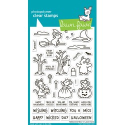 LAWN FAWN CLEAR STAMPS - HALLOWEEN MICE
