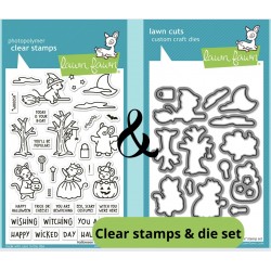 LAWN FAWN CLEAR STAMPS - HALLOWEEN MICE