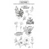 LES ATELIERS DE KARINE "VINTAGE JOURNAL" Tampon Clear COLLECT MOMENT
