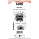 LES ATELIERS DE KARINE "VINTAGE JOURNAL" Tampon Clear MACHINE A ECRIRE & CO