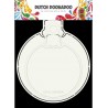 Dutch Doodaboo Dutch CARD ART christmas Ball 2 pces
