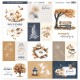 FLORILEGES DESIGN KIT IMPRIMES, 30,5 x 30,5 cm "GINKGO"