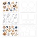 FLORILEGES KIT CREATIF CARTES "GINKGO"