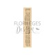 FLORILEGES DESIGN TAMPON BOIS PAGE DéCHIRéE