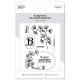 FLORILEGES DESIGN TAMPONS CLEAR STORY D'AUTOMNE "GINKGO"