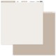 FLORILEGES DESIGN PAPIER UNI DUO GREGE 30,5 x 30,5 cm GINKGO