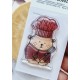 CHOU & FLOWERS TAMPONS CLEAR DOUDOU CUISINIER "OREE DES BOIS"