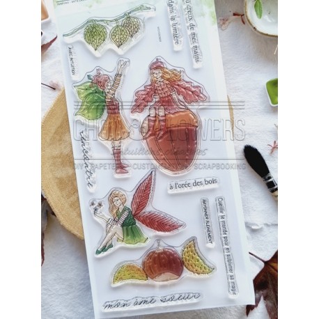 CHOU & FLOWERS TAMPONS CLEAR DL DANS LA LUMIERE "OREE DES BOIS"