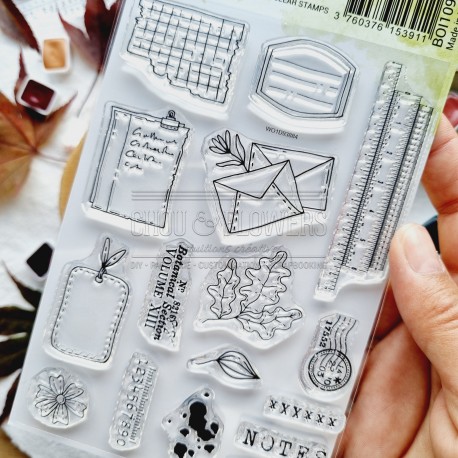 CHOU & FLOWERS TAMPONS CLEAR NOTES D'AUTOMNE "OREE DES BOIS"