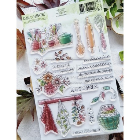 CHOU & FLOWERS TAMPONS CLEAR EN CUISINE "OREE DES BOIS"