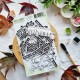 CHOU & FLOWERS DIE CUTS MOTS D'AUTOMNE "OREE DES BOIS"