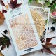 CHOU & FLOWERS POCHOIR A6 CITROUILLES "OREE DES BOIS"