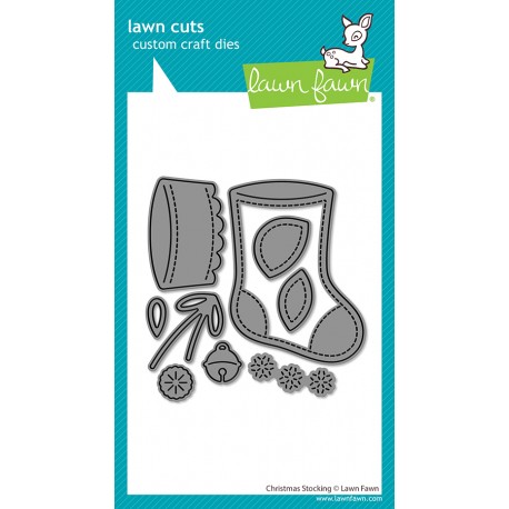 LAWN FAWN DIES - CHRISTMAS STOCKING