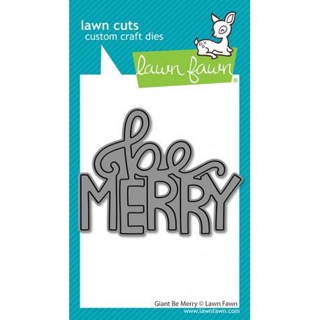 LAWN FAWN DIES - GIANT BE MERRY