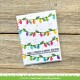 LAWN FAWN STENCIL - STRING OF LIGHTS