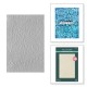 SPELLBINDERS crackle paint 3D EMBOSSING FOLDER