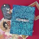 SPELLBINDERS crackle paint 3D EMBOSSING FOLDER