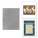 SPELLBINDERS stars and fronds frame 3D EMBOSSING FOLDER