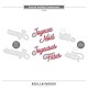 SPELLBINDERS FRENCH CHRISTMAS SENTIMENTS Etched Dies