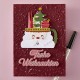 SPELLBINDERS GERMAN CHRISTMAS SENTIMENTS Etched Dies