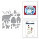 SPELLBINDERS POLAR BEAR PALS Etched Dies