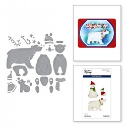 SPELLBINDERS POLAR BEAR PALS Etched Dies